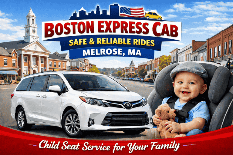 Book Your Cab From Melrose MA to Boston MA