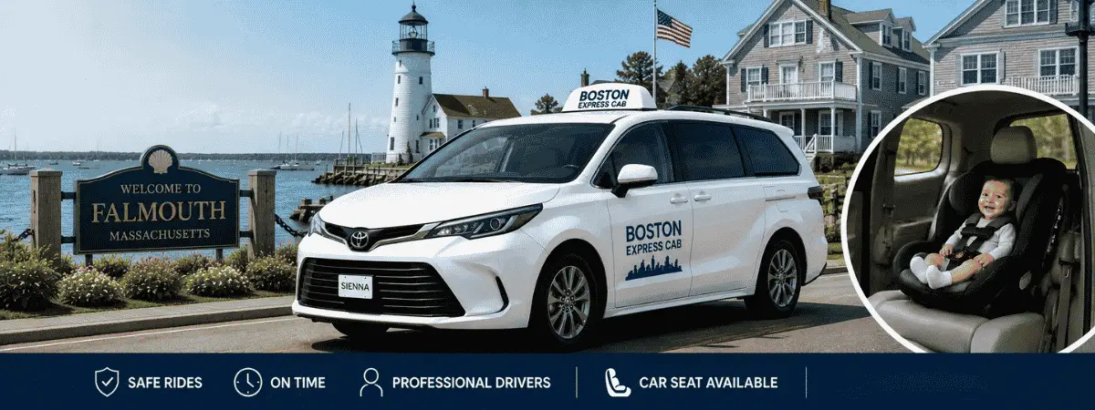 Premium Boston MA to Falmouth MA Car Service